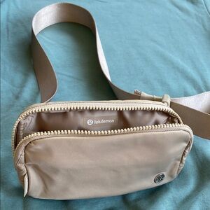lululemon athletica Tan Crossbody Bag